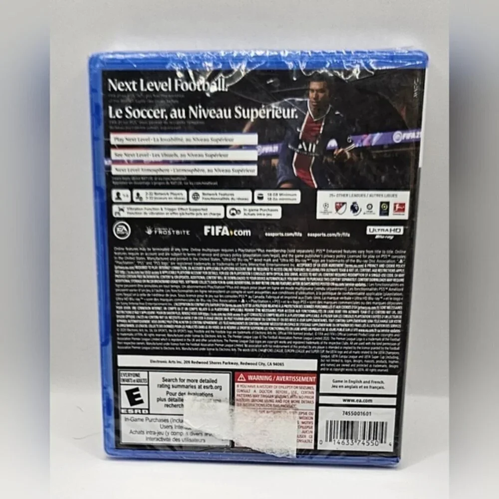 FIFA 21 PS5 Sealed Video Game EA Sports PlayStation 5